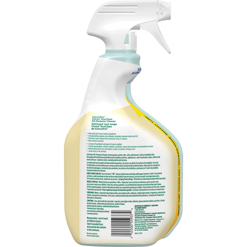 CloroxPro Clorox EcoClean All-Purpose Cleaner, 946 ml, Trigger Bottle Haskins Industrial Inc.