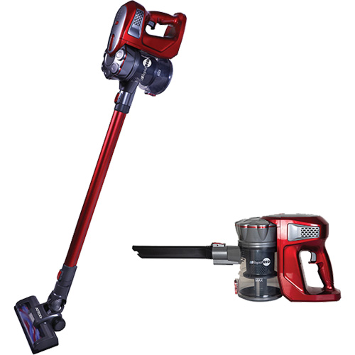 Aspirateur-balai sans fil Rapid Red, Sec, 0,5 gal. US (1,89 Litres) Haskins Industrial Inc.