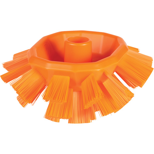 Brosse UST pour cuves, Soies Ferme, Longueur de 7-1/2", Orange Haskins Industrial Inc.