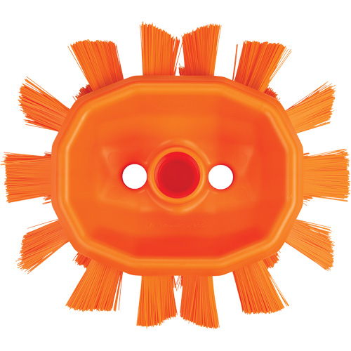 Brosse UST pour cuves, Soies Ferme, Longueur de 7-1/2", Orange Haskins Industrial Inc.