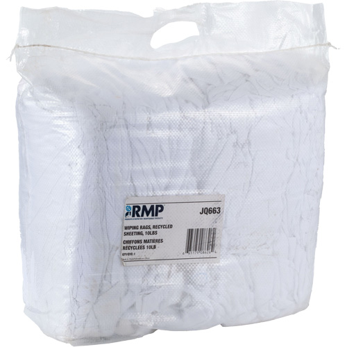 Chiffons, Blanc, 10 lb Haskins Industrial Inc.