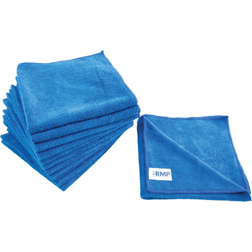 Chiffon de d&eacute;poussi&eacute;rage et nettoyage, Microfibre, Bleu Haskins Industrial Inc.