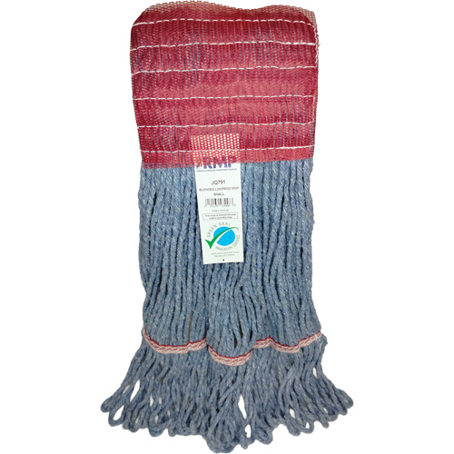 T&ecirc;te de vadrouille &agrave; bande large, Antimicrobien/Finition de plancher/Sp&eacute;cialis&eacute;, Coton/Rayonne/Synth&eacute;tique, Style Boucle Haskins Industrial Inc.