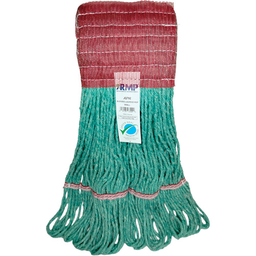 Wide-Band Mop Head, Antimicrobial/Floor Finishing/Specialty, Cotton/Rayon/Synthetic, Loop Style Haskins Industrial Inc.