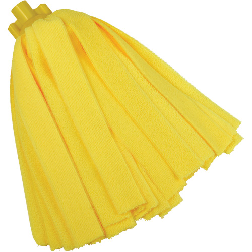 Socket Mop, Yellow, Microfibre, Cut Style Haskins Industrial Inc.