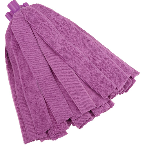Vadrouille &agrave; fente, mauve, Microfibre, Style Coup&eacute; Haskins Industrial Inc.