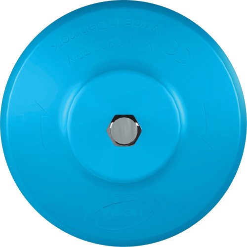 Brosse ronde HyDrive pour perceuse, Soies Tr&egrave;s ferme, Longueur de 3-1/10", Bleu Haskins Industrial Inc.