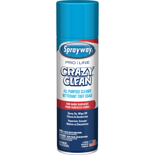 Nettoyant tout usage Pro Line Crazy Clean, 19 oz., Canette a&eacute;rosol Haskins Industrial Inc.
