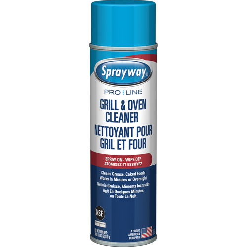 Industrial Strength Grill & Oven Cleaner, 20 oz., Aerosol Can Haskins Industrial Inc.