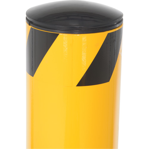 Borne, Acier, 42" h x 5-1/2" la, Jaune Haskins Industrial Inc.