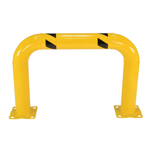 High Profile Machinery Guards, 3' W x 2' H, Yellow Haskins Industrial Inc.