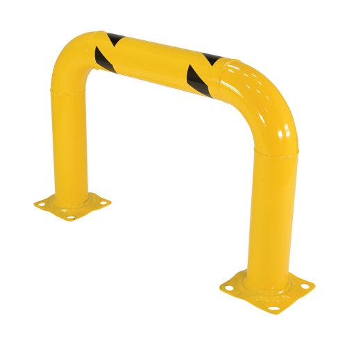 High Profile Machinery Guards, 3' W x 2' H, Yellow Haskins Industrial Inc.