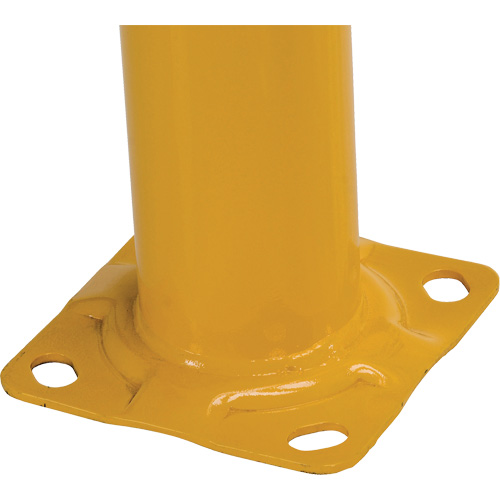 High Profile Machinery Guards, 4' W x 3.5' H, Yellow Haskins Industrial Inc.
