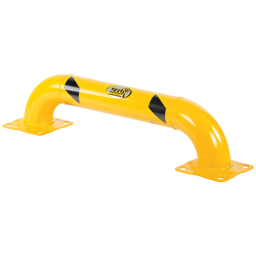 Low Profile Rack Guards, 3' W x 0.75' H, Yellow Haskins Industrial Inc.