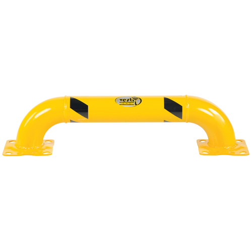 Low Profile Rack Guards, 3' W x 0.75' H, Yellow Haskins Industrial Inc.