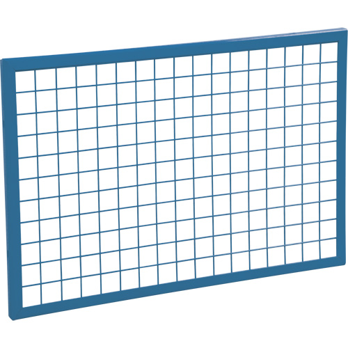 Wire Mesh Partition Components - Panels, 2' H x 3' W Haskins Industrial Inc.