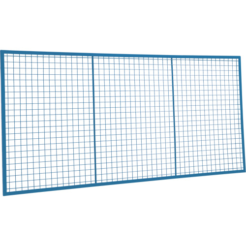 Wire Mesh Partition Components - Panels, 4' H x 8' W Haskins Industrial Inc.
