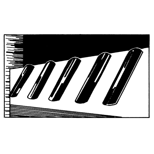 Extruded Rubber Dock Fenders, Rubber, 4-1/2" W x 12" L x 3-3/4" D Haskins Industrial Inc.