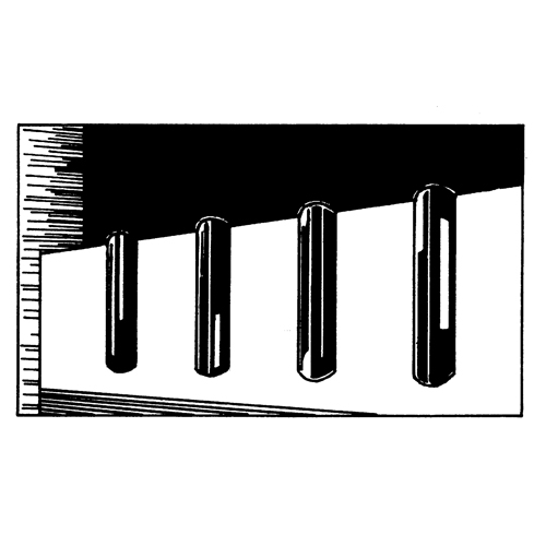Extruded Rubber Dock Fenders, Rubber, 4-1/2" W x 12" L x 3-3/4" D Haskins Industrial Inc.