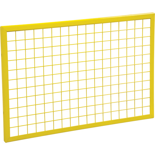 Wire Mesh Partition Components - Panels, 2' H x 3' W Haskins Industrial Inc.