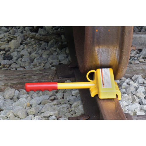 Single Rail Chock Haskins Industrial Inc.