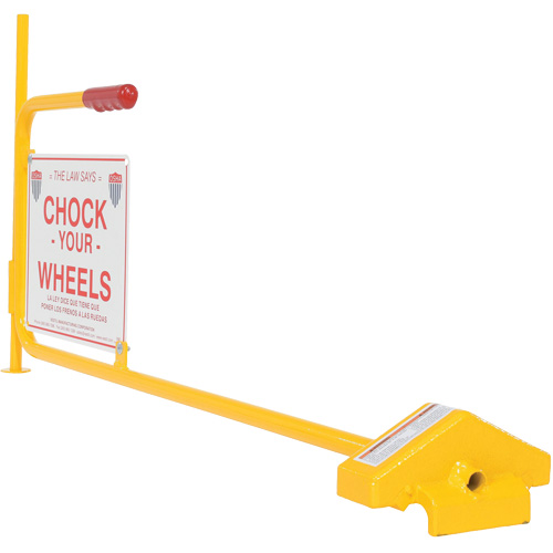 Flag Rail Chock Haskins Industrial Inc.