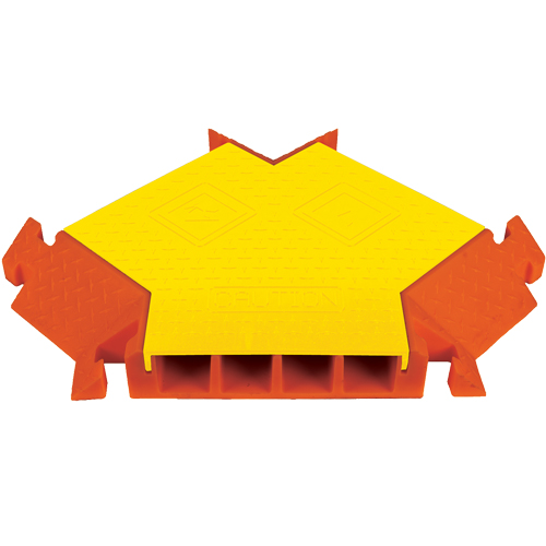 Protecteurs de c&acirc;bles &agrave; 4 canaux Linebacker pour usage g&eacute;n&eacute;ral, connecteur Y Haskins Industrial Inc.