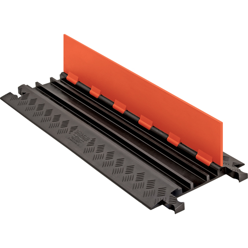 Guard Dog&reg; Low Profile Cable Protector, 3 Channels, 36" L x 13.8" W x 1.25" H Haskins Industrial Inc.