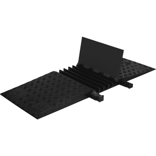 Protecteur de c&acirc;bles Guard Dog, 5 canaux, 18" lo x 50" la x 1,875" h Haskins Industrial Inc.