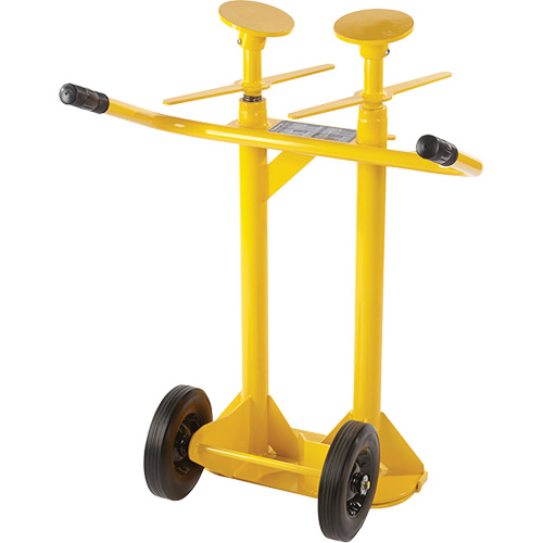 Two-Post Trailer-Stabilizing Jack Stands, 50 tons Lift Capacity Haskins Industrial Inc.