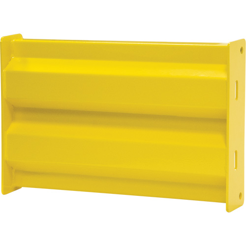 Barri&egrave;re de s&eacute;curit&eacute; de qualit&eacute; industrielle, Acier, 19" lo x 12" h, Jaune s&eacute;curit&eacute; OSHA Haskins Industrial Inc.