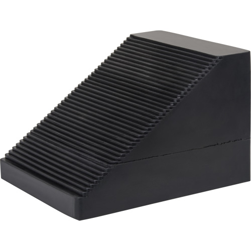 Cale de roue, 10-5/8" x 8-5/8 x 7", Noir Haskins Industrial Inc.