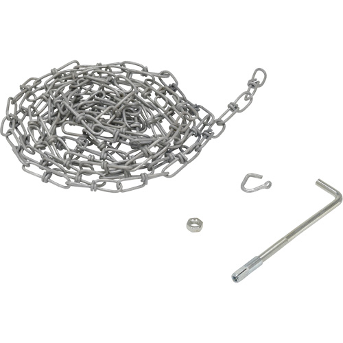 Chaîne &agrave; double boucle avec crochet de suspension Haskins Industrial Inc.
