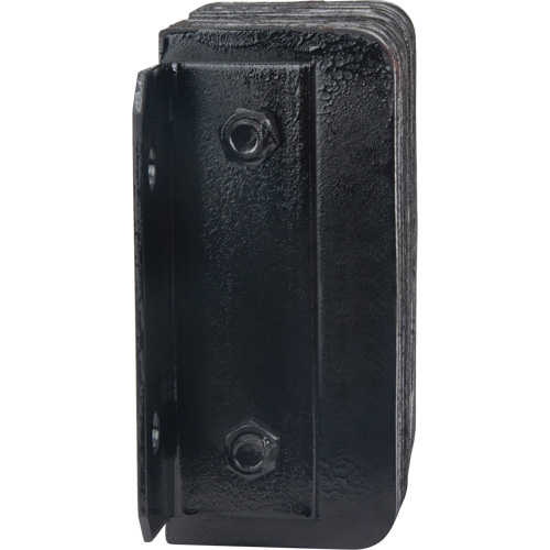 Butoirs de quai lamell&eacute;s, Horizontal, Caoutchouc, 12" la x 4" p x 10" h Haskins Industrial Inc.