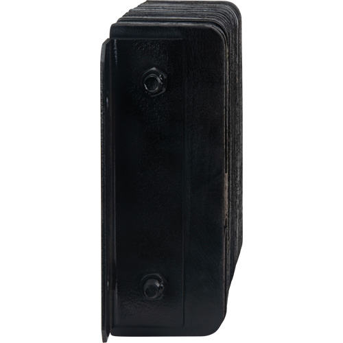 Butoirs de quai lamell&eacute;s, Horizontal, Caoutchouc, 18" la x 4" p x 12" h Haskins Industrial Inc.