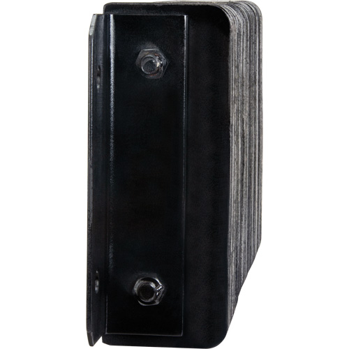 Laminated Dock Bumpers, Horizontal, Rubber, 24" W x 4" D x 12" H Haskins Industrial Inc.