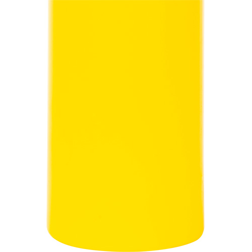 Polyethylene Bollard Cover, 4-1/2" Dia. x 52" L, Red/Yellow Haskins Industrial Inc.