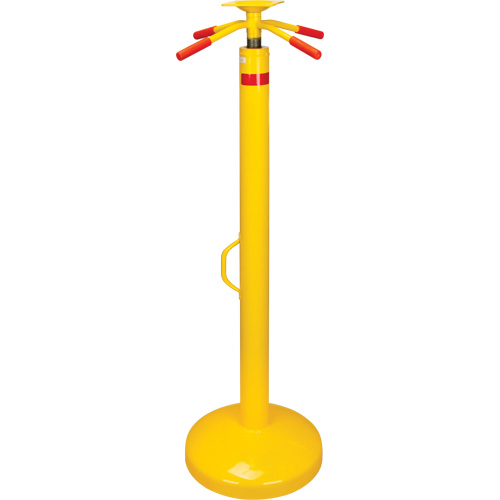 50,000 lbs. Static Capacity Trailer Jack, 2.5 tons Lift Capacity Haskins Industrial Inc.