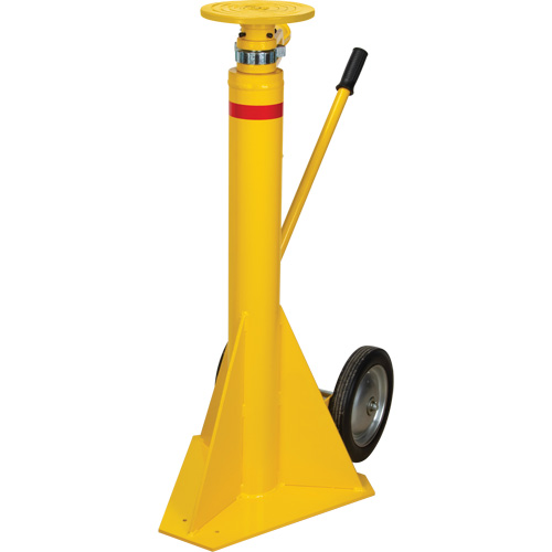 100,000 lbs. Static Capacity Ratchet Trailer Jack, 20 tons Lift Capacity Haskins Industrial Inc.