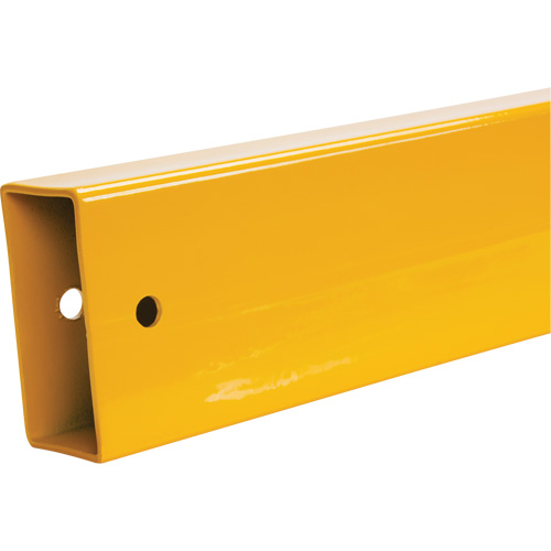 Lift-Out Light-Duty Guard Rail, Steel, 10' L x 4" H, Safety Yellow Haskins Industrial Inc.