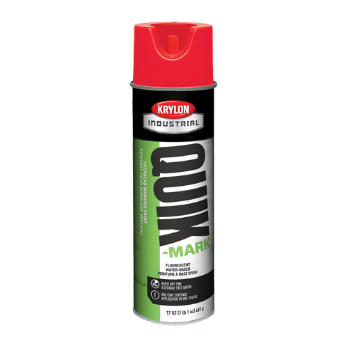 Industrial Quik-Mark Water-Based Overhead Marking Paint, 17 oz., Aerosol Can Haskins Industrial Inc.