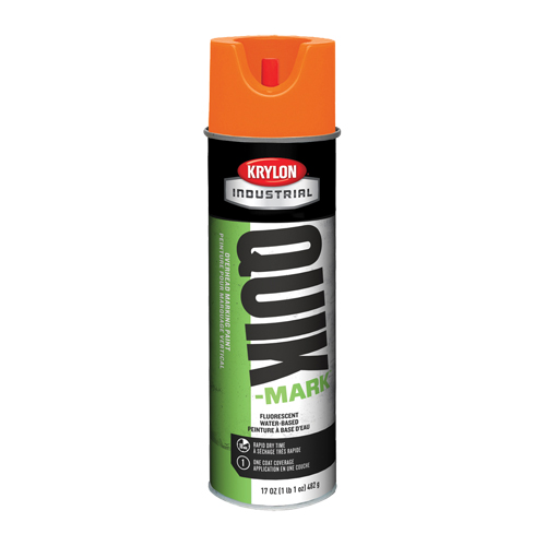 Industrial Quik-Mark Water-Based Overhead Marking Paint, 17 oz., Aerosol Can Haskins Industrial Inc.