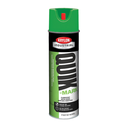 Industrial Quik-Mark Water-Based Overhead Marking Paint, 17 oz., Aerosol Can Haskins Industrial Inc.