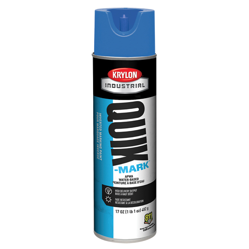 Industrial Quik-Mark Water-Based Inverted Marking Paint, 17 oz., Aerosol Can Haskins Industrial Inc.