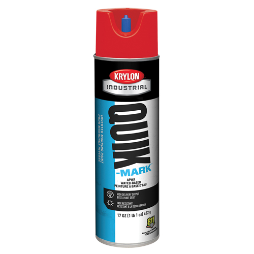 Industrial Quik-Mark Water-Based Inverted Marking Paint, 17 oz., Aerosol Can Haskins Industrial Inc.