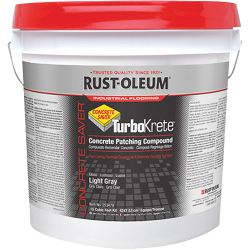TurboKrete&reg; Concrete Patch Compound Kit, Grey Haskins Industrial Inc.