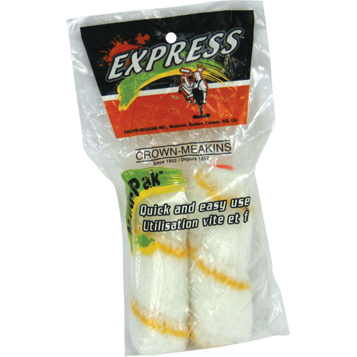 Perlon Trim Roller Cover - Pack Of Two, 10 mm (3/8") Nap, 101.6 mm (4") L Haskins Industrial Inc.