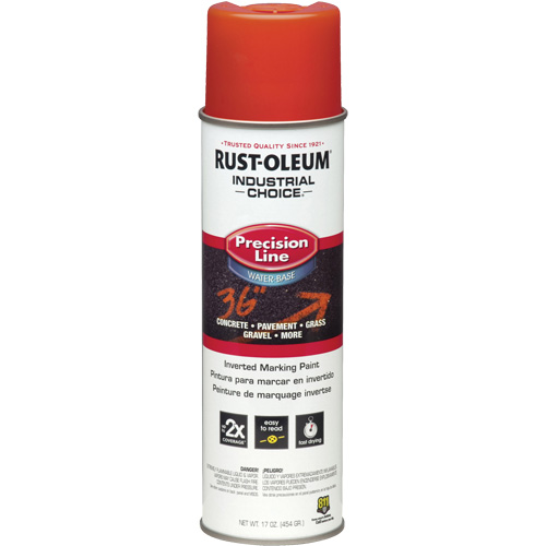 Peinture de marquage lin&eacute;aire de pr&eacute;cision &agrave; base d'eau M1800, 17 oz, Canette a&eacute;rosol Haskins Industrial Inc.