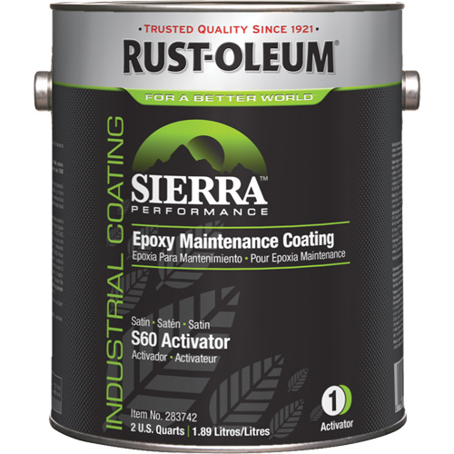 Sierra S60 Water-Based Epoxy Maintenance Coating Part 1 Activator, Gallon Haskins Industrial Inc.