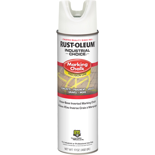 MC1800 System Precision Line Inverted Marking Chalk, Aerosol Can Haskins Industrial Inc.